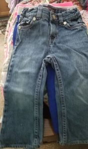 Jean's Pink Stitching